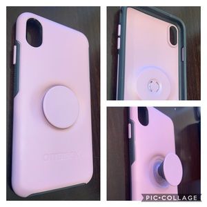 iPhone XS Max pink POP symmetry case.
